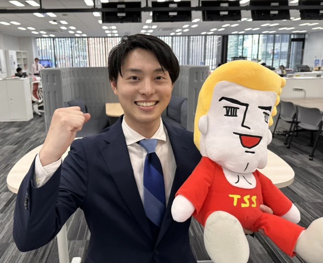 TSSテレビ新広島のアナウンサー、前田拓磨アナのプロフィール画像