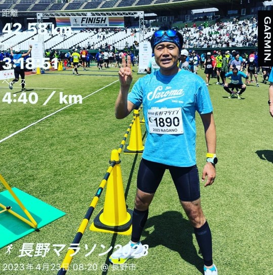 静岡朝日放送（SATV）のアナウンサー、伊地健治アナはマラソンが趣味