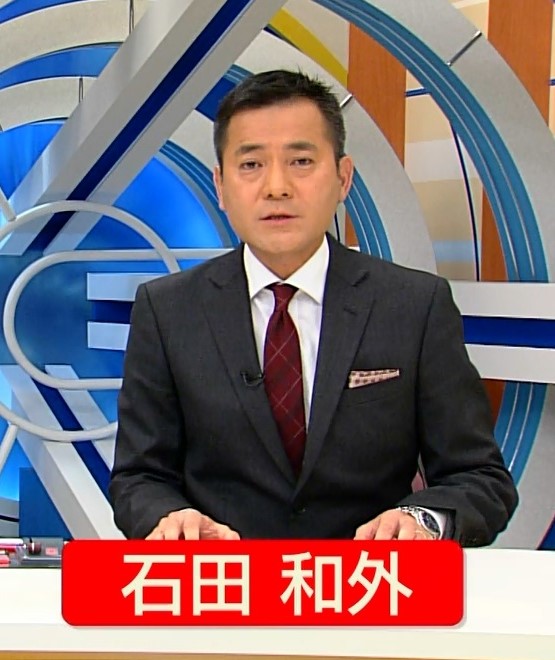静岡朝日テレビのアナウンサー、石田和外アナのプロフィール画像