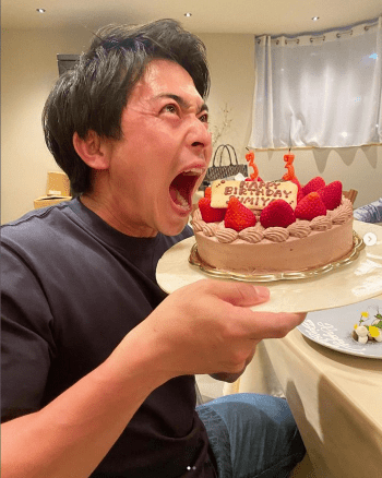 三澤澄也アナのケーキ画像