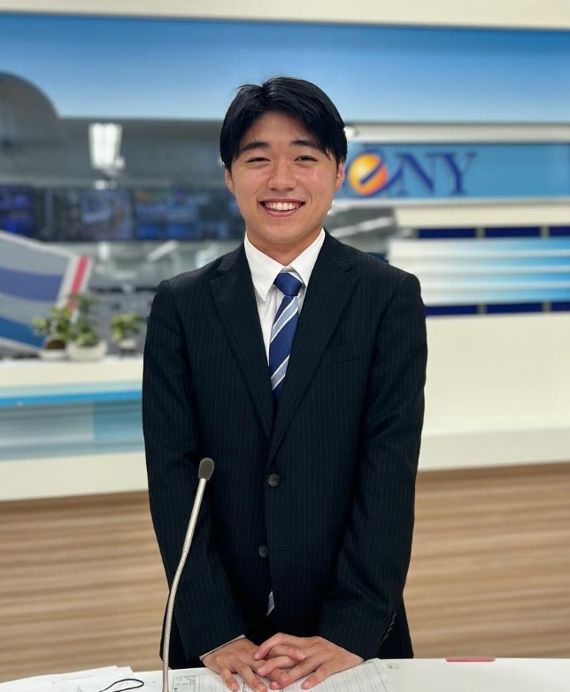 TeNYテレビ新潟のアナウンサー、佐藤剣慎アナのプロフィール画像