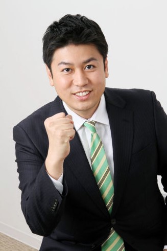 OHK岡山放送のアナウンサー、篠田吉央アナのプロフィール画像