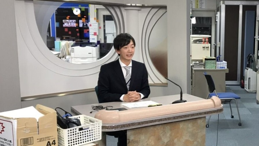 ミヤギテレビのアナウンサー、青木秀尚アナのアイキャッチ画像