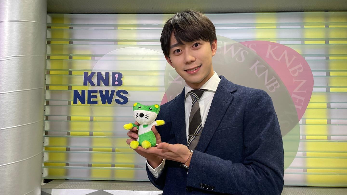 KNB北日本放送のアナウンサー、南歩薫アナのアイキャッチ画像