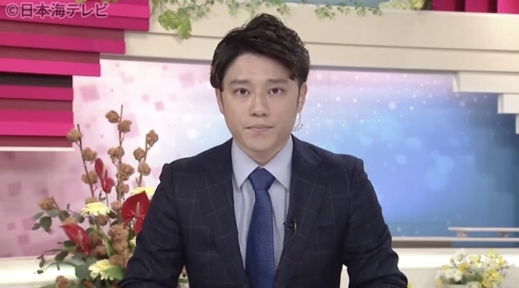 日本海テレビ（NKT）のアナウンサー、岩本泰平アナ