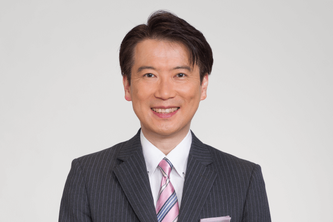 YBC山形放送のアナウンサー、山本浩一アナのプロフィール画像