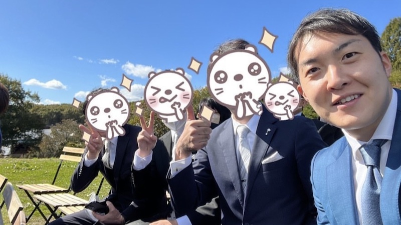 上野比呂企アナウンサー：お友達の結婚式での画像